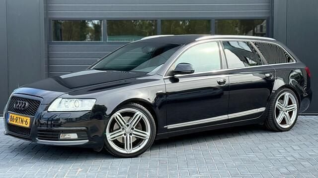 Zwart Gebruikt 2011 Audi A6 Proline Stationwagen | € 5.995 (Eerlijke prijs) - Afbeelding 1/4