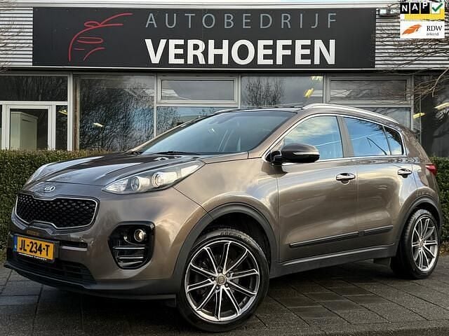 Bruin (metallic) Gebruikt 2016 Kia Sportage First Edition SUV | € 8.950 (Super prijs) - Afbeelding 1/4