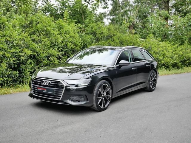 Zwart Gebruikt 2020 Audi A6 Stationwagen | € 30.950 (Super prijs) - Afbeelding 1/4