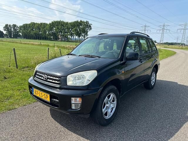 Zwart Gebruikt 2003 Toyota RAV4 Luna SUV | € 3.749 (Eerlijke prijs) - Afbeelding 1/4
