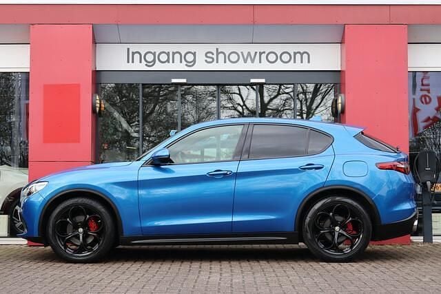 Occasion Alfa Romeo Stelvio Super 150 PK (110 kW) 2018 Blauw SUV