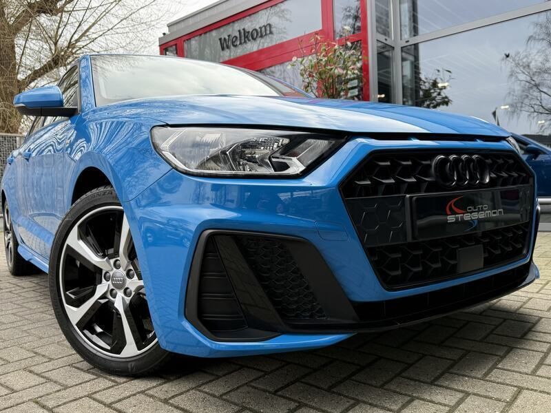 Blauw Gebruikt 2019 Audi A1 S-Line Hatchback | € 18.950 (Eerlijke prijs) - Afbeelding 1/4