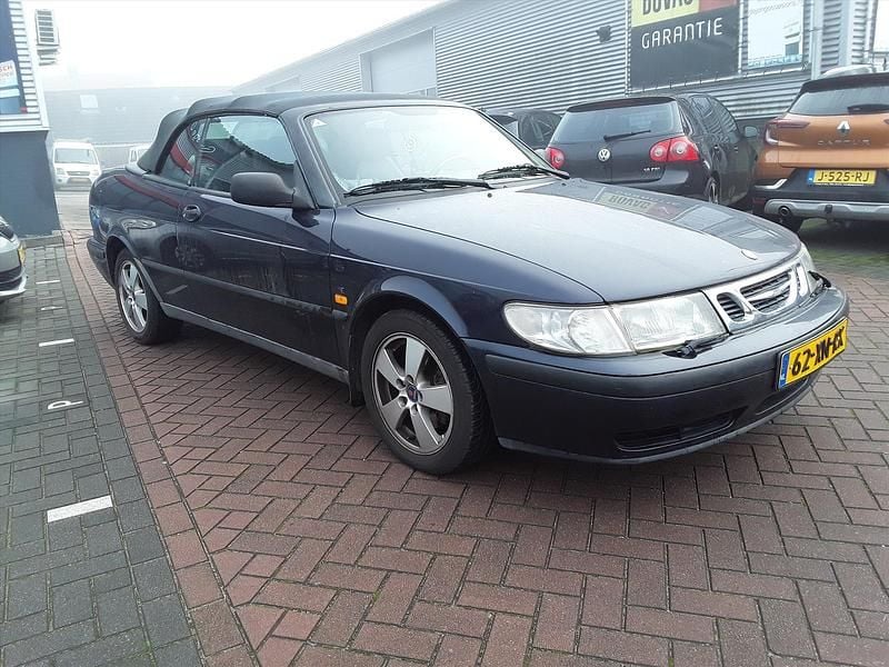 Blauw Gebruikt 1999 Saab 9-3 Cabriolet Cabriolet | € 1.850 (Super prijs) - Afbeelding 1/4