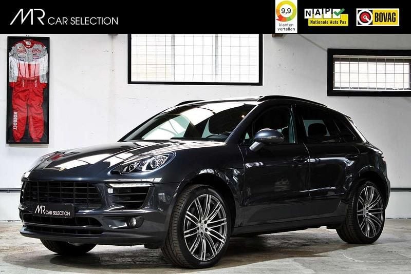 Grijs Gebruikt 2018 Porsche Macan SUV | € 44.950 (Goede deal) - Afbeelding 1/3