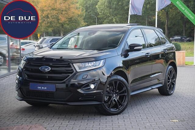 Zwart Gebruikt 2017 Ford Edge Sport SUV | € 21.911 - Afbeelding 1/4