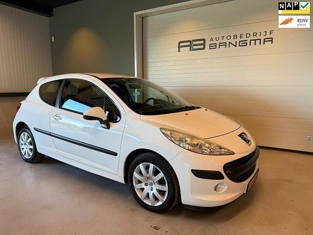 Wit Gebruikt 2008 Peugeot 207 Hatchback | € 2.250 (Eerlijke prijs) - Afbeelding 1/4