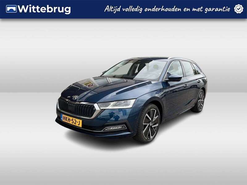 Blauw Gebruikt 2020 Skoda Octavia Style Stationwagen | € 24.950 (Eerlijke prijs) - Afbeelding 1/2
