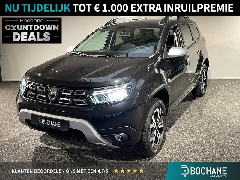 Zwart Gebruikt 2021 Dacia Duster Prestige SUV | € 17.745 (Eerlijke prijs) - Afbeelding 1/4