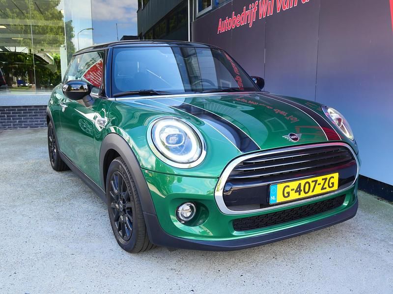 Occasion Mini Cooper Chili 136 PK (100 kW) 2020 Groen, metallic lak Hatchback