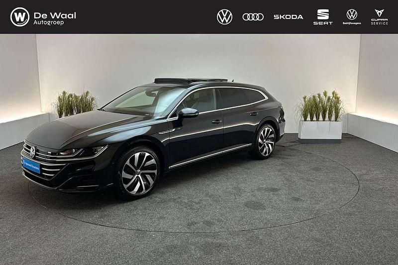 Zwart Gebruikt 2022 VW Arteon R-line Stationwagen | € 31.895 (Eerlijke prijs) - Afbeelding 1/3