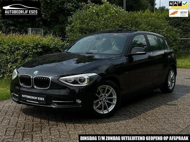 Zwart Gebruikt 2013 BMW 118 M Sport Hatchback | € 9.999 (Super prijs) - Afbeelding 1/4