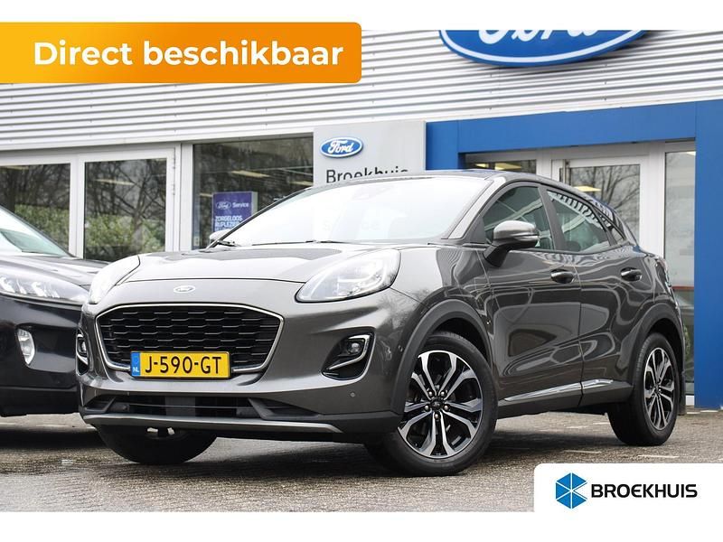 Grijs Occasion 2020 Ford Puma Titanium SUV | € 17.400 (Eerlijke prijs) - Afbeelding 1/3