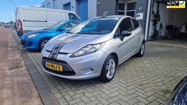 Grijs Gebruikt 2010 Ford Fiesta Limited Hatchback | € 3.150 (Goede deal) - Afbeelding 1/4
