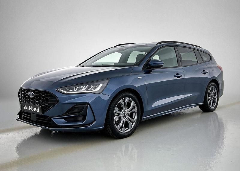 Blauw Gebruikt 2023 Ford Focus ST-Line Stationwagen | € 24.940 (Eerlijke prijs) - Afbeelding 1/4