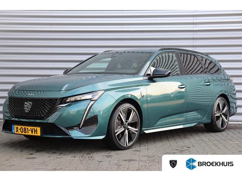 Blauw Occasion 2024 Peugeot 308 SW GT Stationwagen | € 27.395 (Super prijs) - Afbeelding 1/4