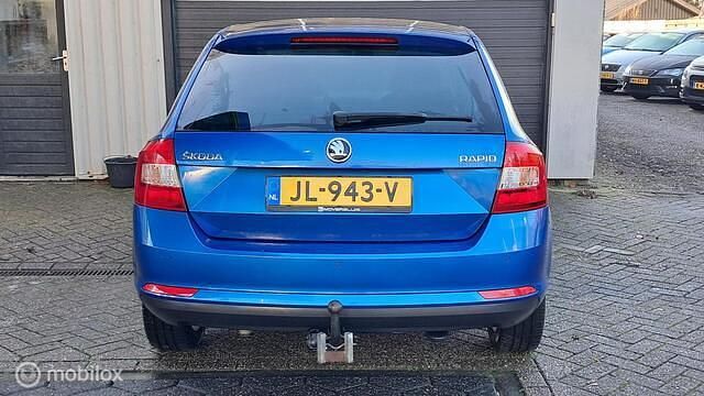 Occasion Skoda Rapid Joy 90 PK (66 kW) 2016 Blauw Hatchback
