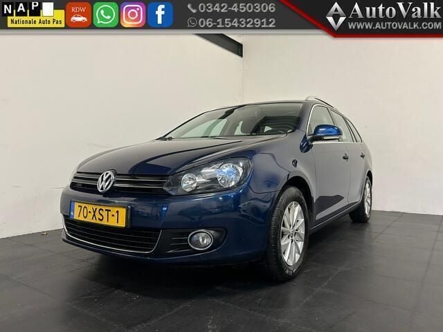 Blauw Gebruikt 2012 VW Golf VII Executive Stationwagen | € 4.249 (Goede deal) - Afbeelding 1/4