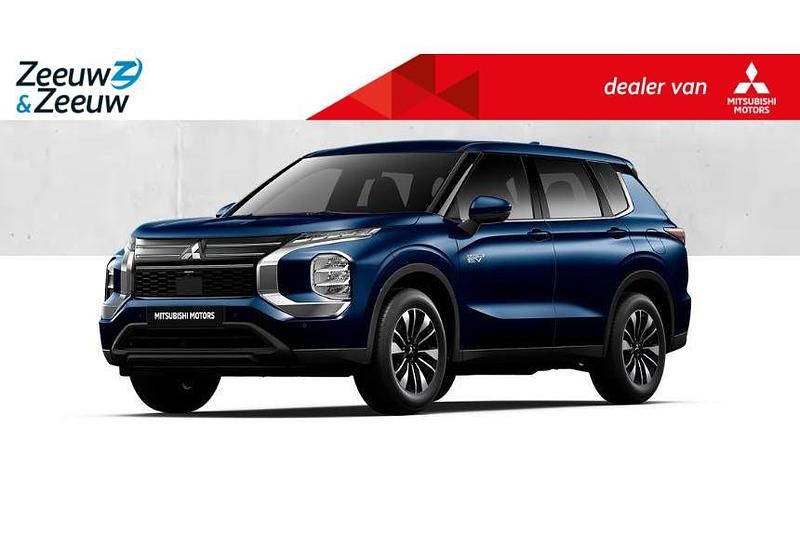 Blauw Nieuw 2025 Mitsubishi Outlander P-HEV Edition SUV | € 47.040 (Super prijs) - Afbeelding 1/4