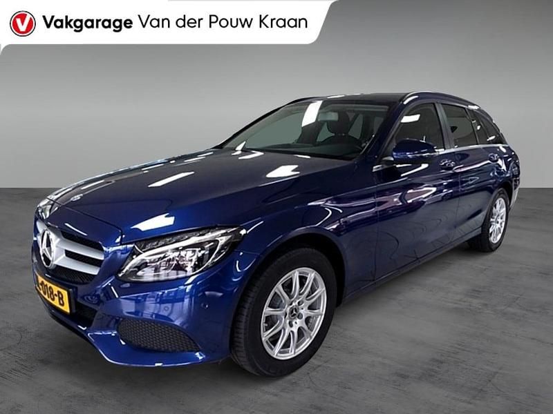 Occasion Mercedes C200 Ambition 184 PK (135 kW) 2017 Blauw Stationwagen