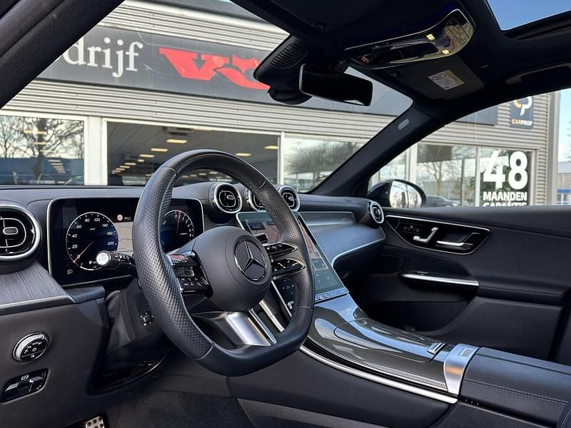 Occasion Mercedes GLC300 AMG line 313 PK (230 kW) 2024 Zwart SUV