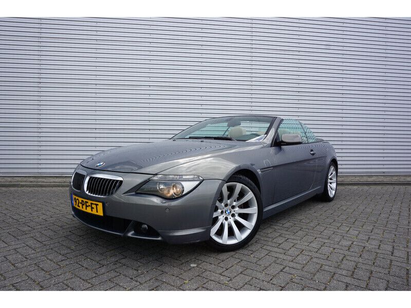 Grijs Gebruikt 2004 BMW 645 Cabriolet Cabriolet | € 7.450 - Afbeelding 1/4