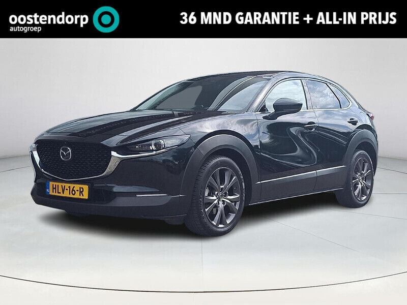 Zwart Gebruikt 2021 Mazda CX-30 Luxury SUV | € 25.950 (Eerlijke prijs) - Afbeelding 1/4