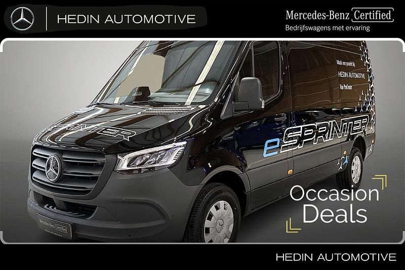 Zwart Occasion 2025 Mercedes E-Sprinter Van | € 64.900 (Eerlijke prijs) - Afbeelding 1/4