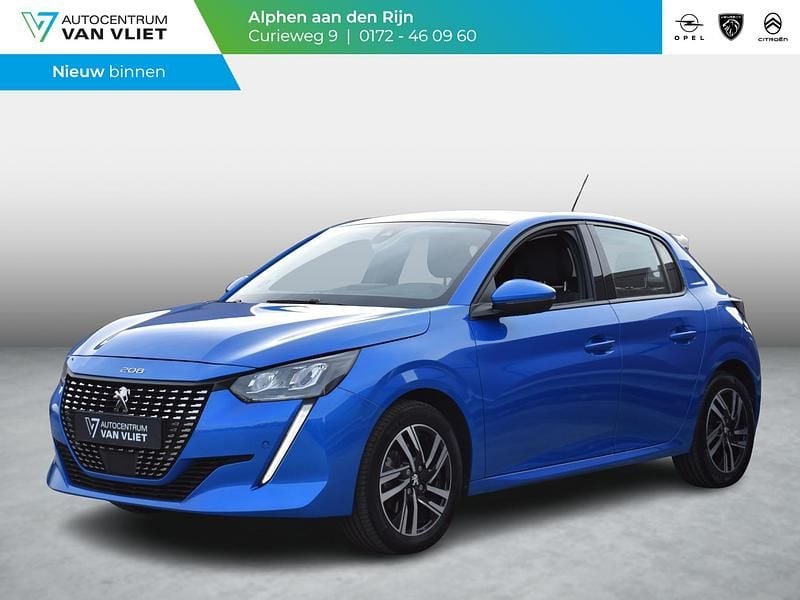 Blauw Gebruikt 2020 Peugeot 208 Allure Hatchback | € 17.744 (Eerlijke prijs) - Afbeelding 1/4