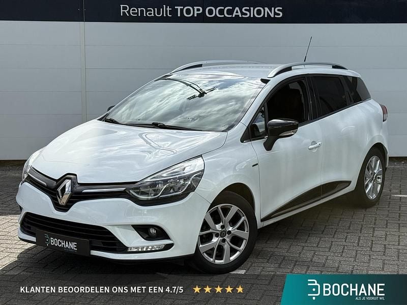 Wit Gebruikt 2020 Renault Clio GrandTour LIMITED Stationwagen | € 13.495 (Eerlijke prijs) - Afbeelding 1/4