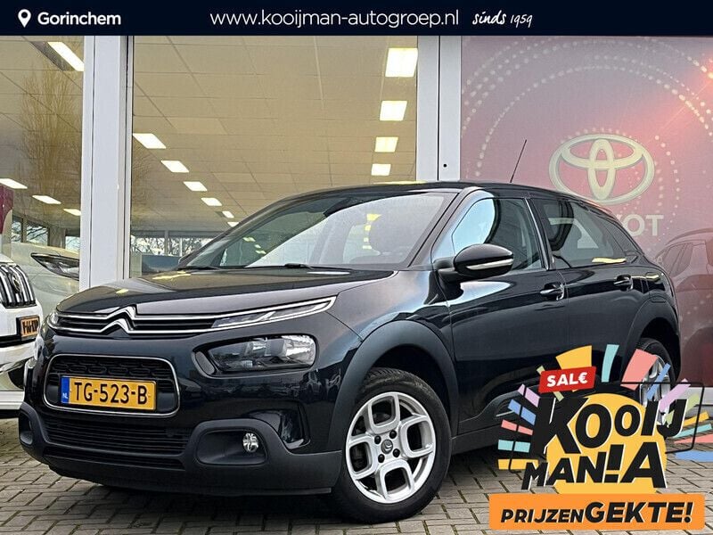 Zwart Gebruikt 2018 Citroën C4 Cactus Feel Hatchback | € 9.400 (Eerlijke prijs) - Afbeelding 1/4