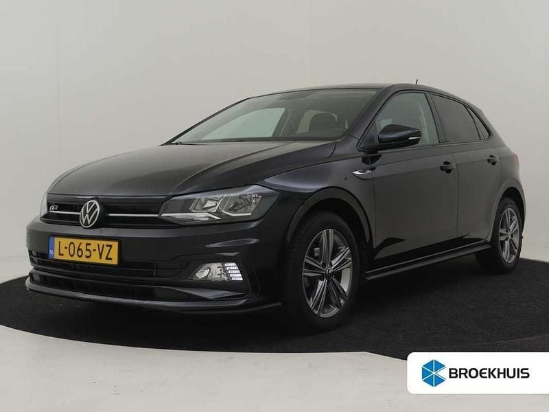 Zwart Occasion 2021 VW Polo R-line Edition Hatchback | € 19.700 (Eerlijke prijs) - Afbeelding 1/4