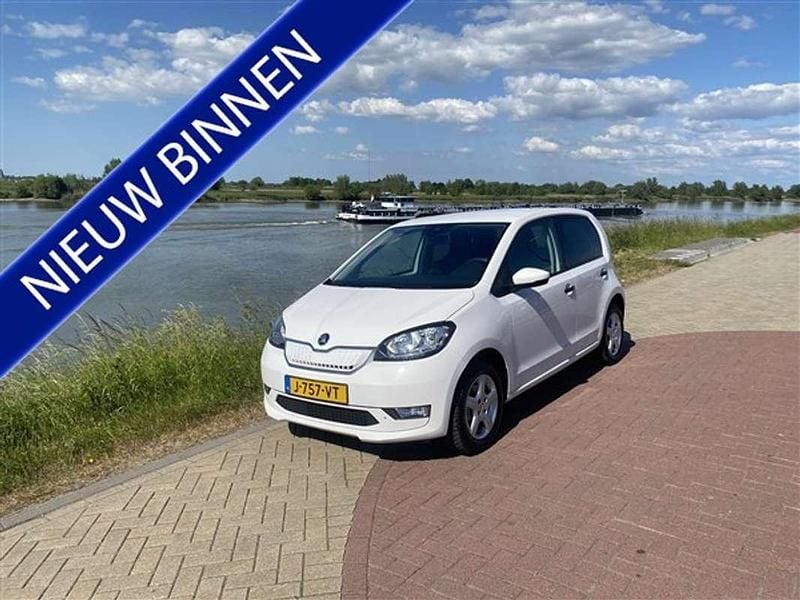 Wit Gebruikt 2020 Skoda Citigo-e IV Ambition Hatchback | € 10.999 (Eerlijke prijs) - Afbeelding 1/4