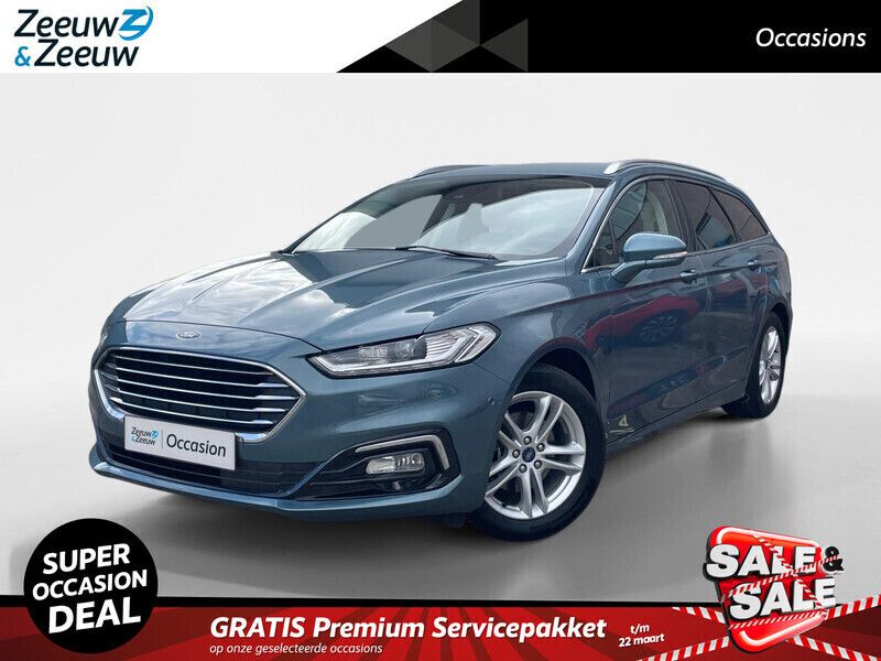 Blauw Gebruikt 2019 Ford Mondeo Titanium Stationwagen | € 18.940 (Goede deal) - Afbeelding 1/4