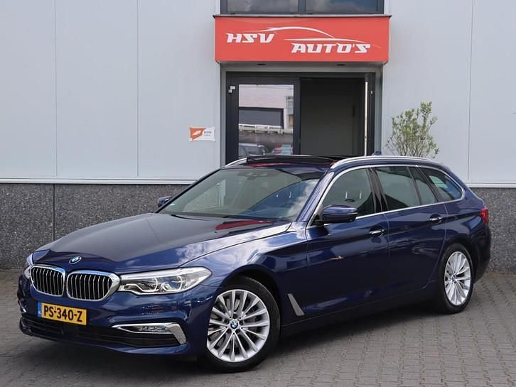 Occasion BMW 540 Executive 320 PK (235 kW) 2017 Blauw Stationwagen