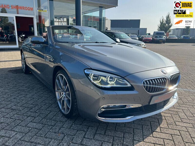 Bruin Gebruikt 2016 BMW 640 Cabriolet Cabriolet | € 43.940 - Afbeelding 1/4