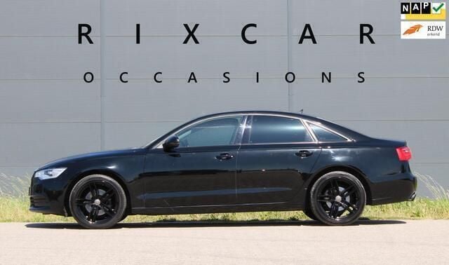 Zwart Gebruikt 2014 Audi A6 Sport Sedan | € 12.940 (Eerlijke prijs) - Afbeelding 1/4