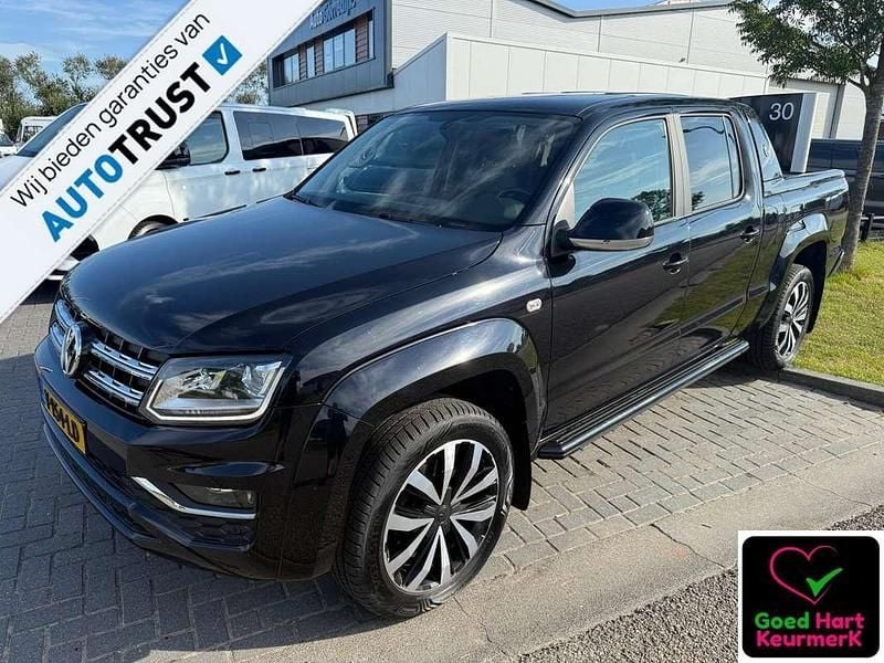 Zwart Gebruikt 2018 VW Amarok Highline Pickup | € 44.900 - Afbeelding 1/4