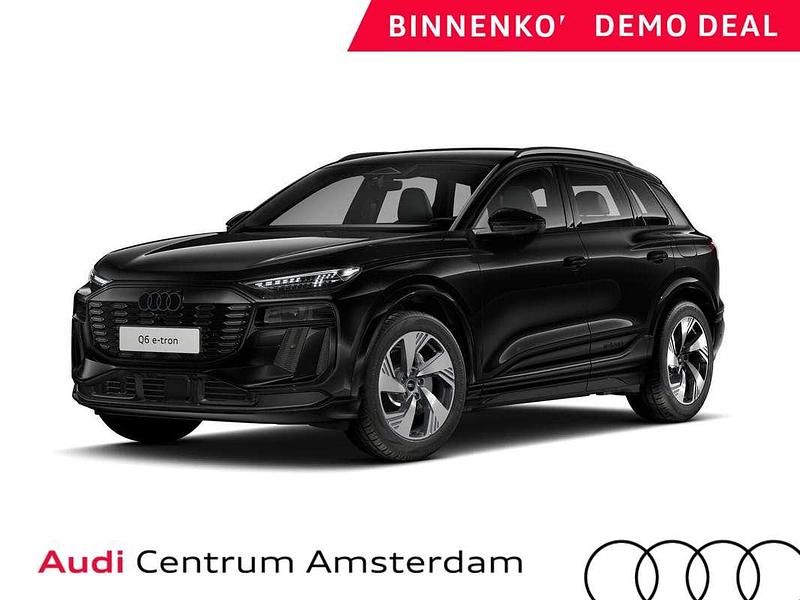 Zwart Gebruikt 2025 Audi Q6 e-tron Performance SUV | € 64.449 (Iets duurder) - Afbeelding 1/3