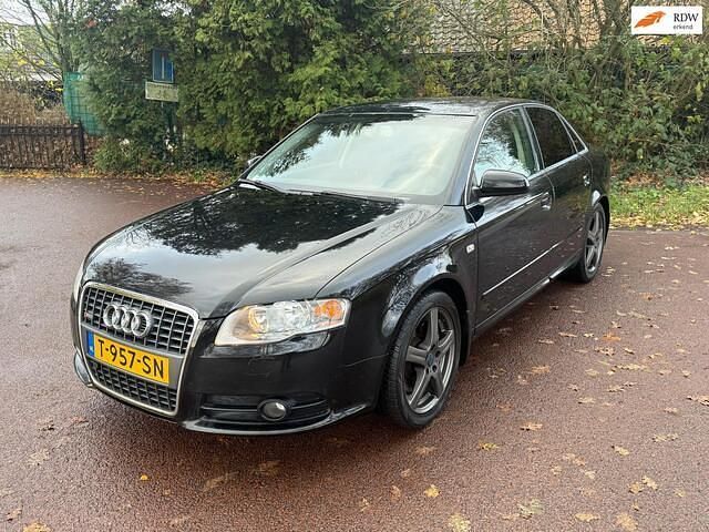 Zwart Gebruikt 2006 Audi A4 S-Line Sedan | € 5.749 - Afbeelding 1/4