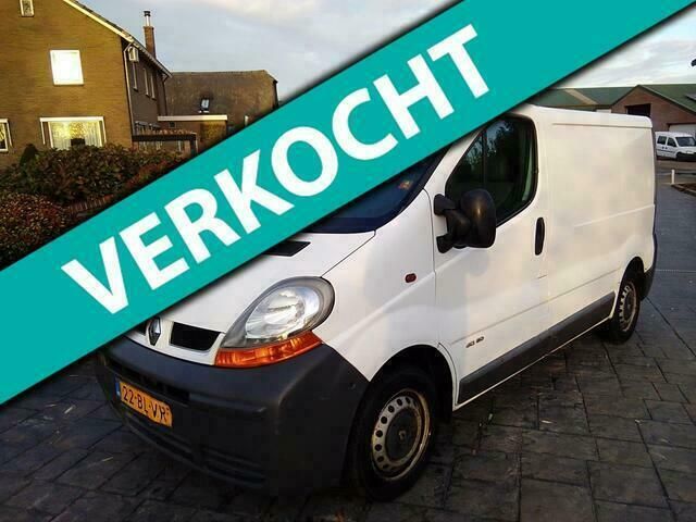 Wit Gebruikt 2004 Renault Trafic Van | € 2.695 (Eerlijke prijs) - Afbeelding 1/4