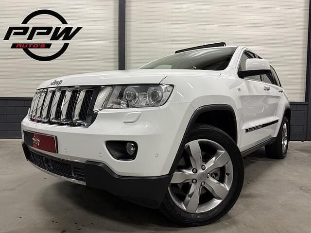 Wit Gebruikt 2013 Jeep Grand Cherokee Overland SUV | € 34.850 - Afbeelding 1/4