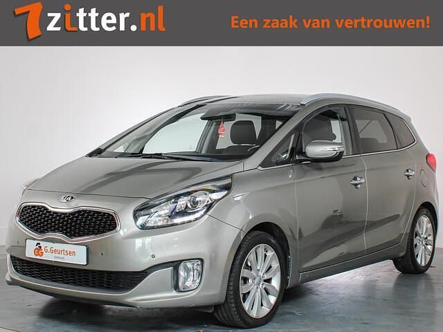 Grijs Gebruikt 2016 Kia Carens MPV | € 14.700 (Eerlijke prijs) - Afbeelding 1/4