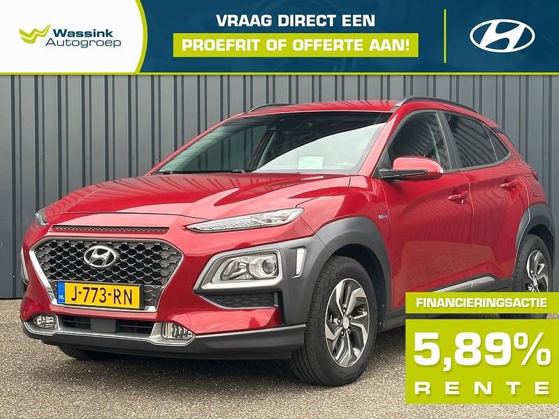 Rood (metallic) Gebruikt 2020 Hyundai Kona SUV | € 21.390 (Eerlijke prijs) - Afbeelding 1/4