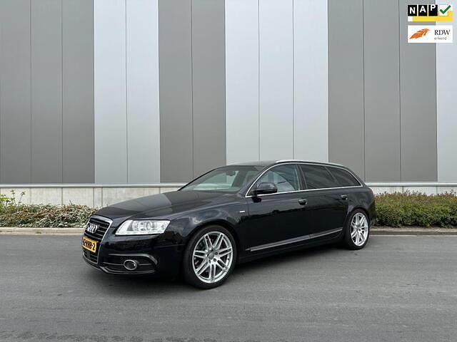 Zwart Gebruikt 2011 Audi A6 Proline Stationwagen | € 9.750 (Goede deal) - Afbeelding 1/4