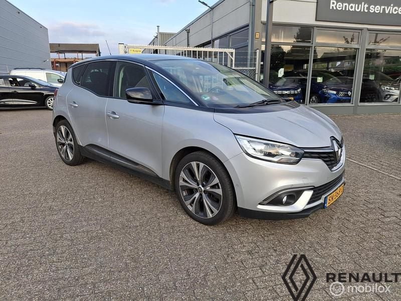 Grijs Gebruikt 2018 Renault Scénic IV Intens MPV | € 15.500 (Eerlijke prijs) - Afbeelding 1/4