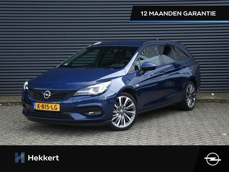 Blauw Gebruikt 2020 Opel Astra Elegance Stationwagen | € 13.495 (Iets duurder) - Afbeelding 1/4