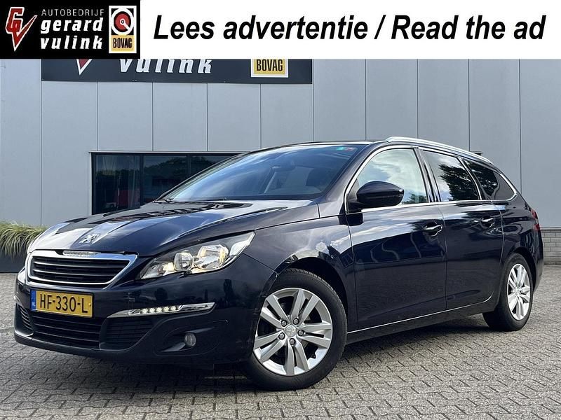 Blauw Gebruikt 2015 Peugeot 308 Stationwagen | € 2.940 (Super prijs) - Afbeelding 1/4