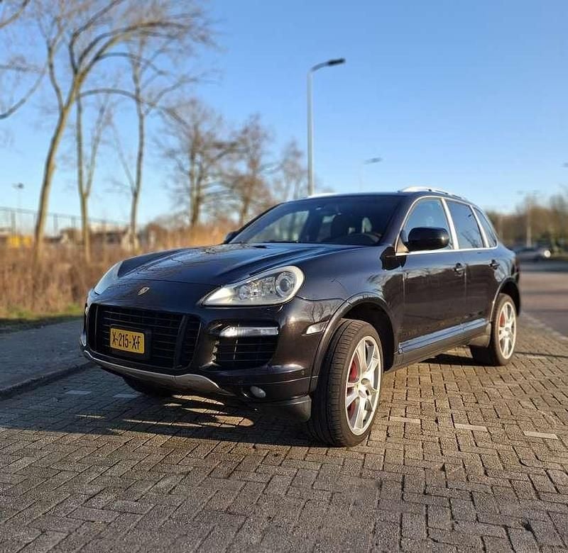 Zwart Gebruikt 2008 Porsche Cayenne Turbo SUV | € 17.000 (Super prijs) - Afbeelding 1/4
