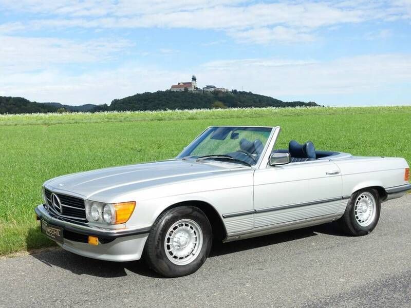 Zilver Gebruikt 1978 Mercedes SL450 Cabriolet | € 29.990 - Afbeelding 1/4