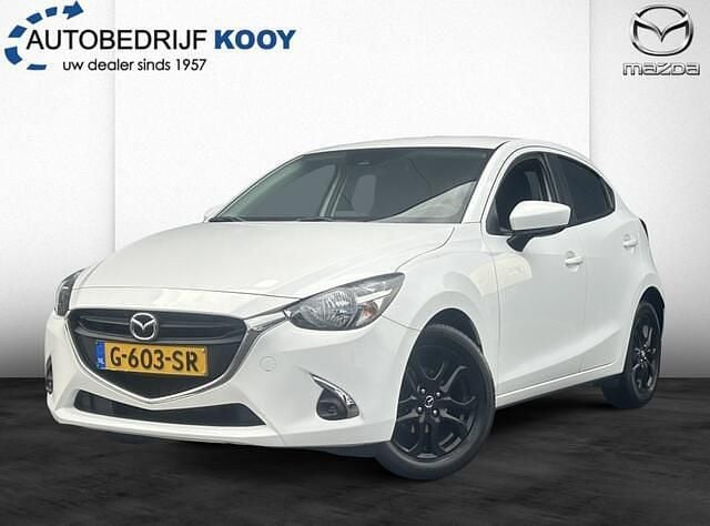 Wit Gebruikt 2019 Mazda 2 Inclusive Hatchback | € 14.950 (Eerlijke prijs) - Afbeelding 1/4